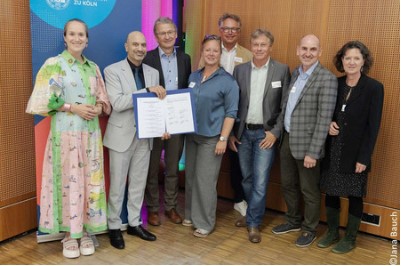 Unterzeichnung des Kooperationsvertrages für das Praxissemester