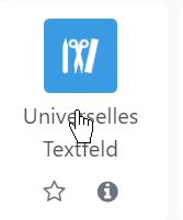 Universelles Textfeld